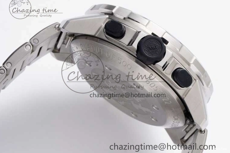 MIROTIME 0509 EasyCare Aquatimer Chrono SS V6SF 1:1 Best Edition Gray Dial on SS Bracelet A 7035